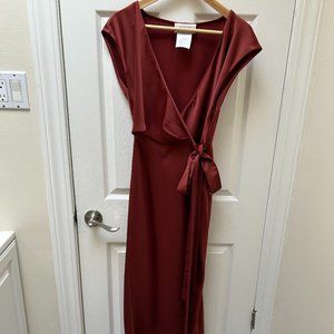 BHLDN Louisa Dress Cinnamon